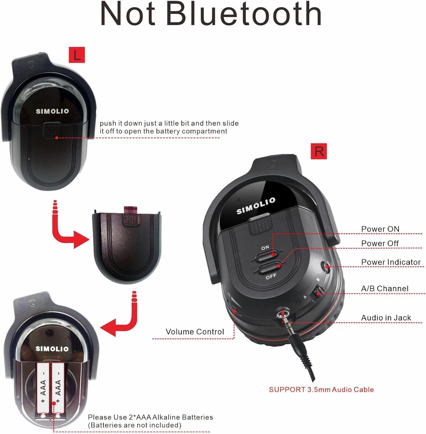 SM-563 - Wireless Headphone Pack