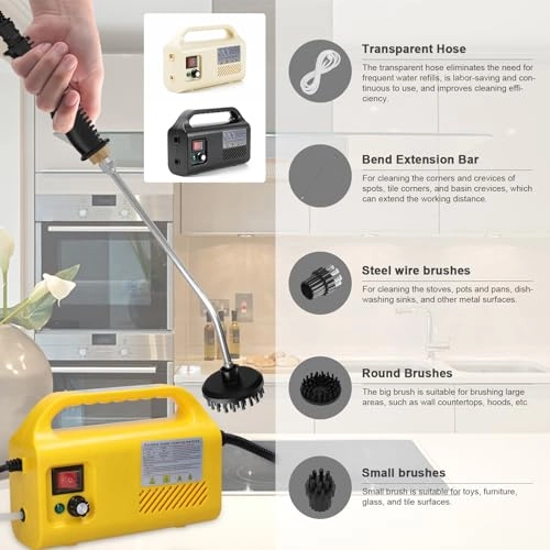 Household steam cleaning machine - 570ML