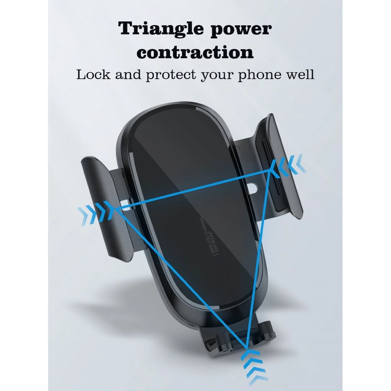 Wireless Car Charger - 5/9/12 Volts 1.5/2/3 Amps