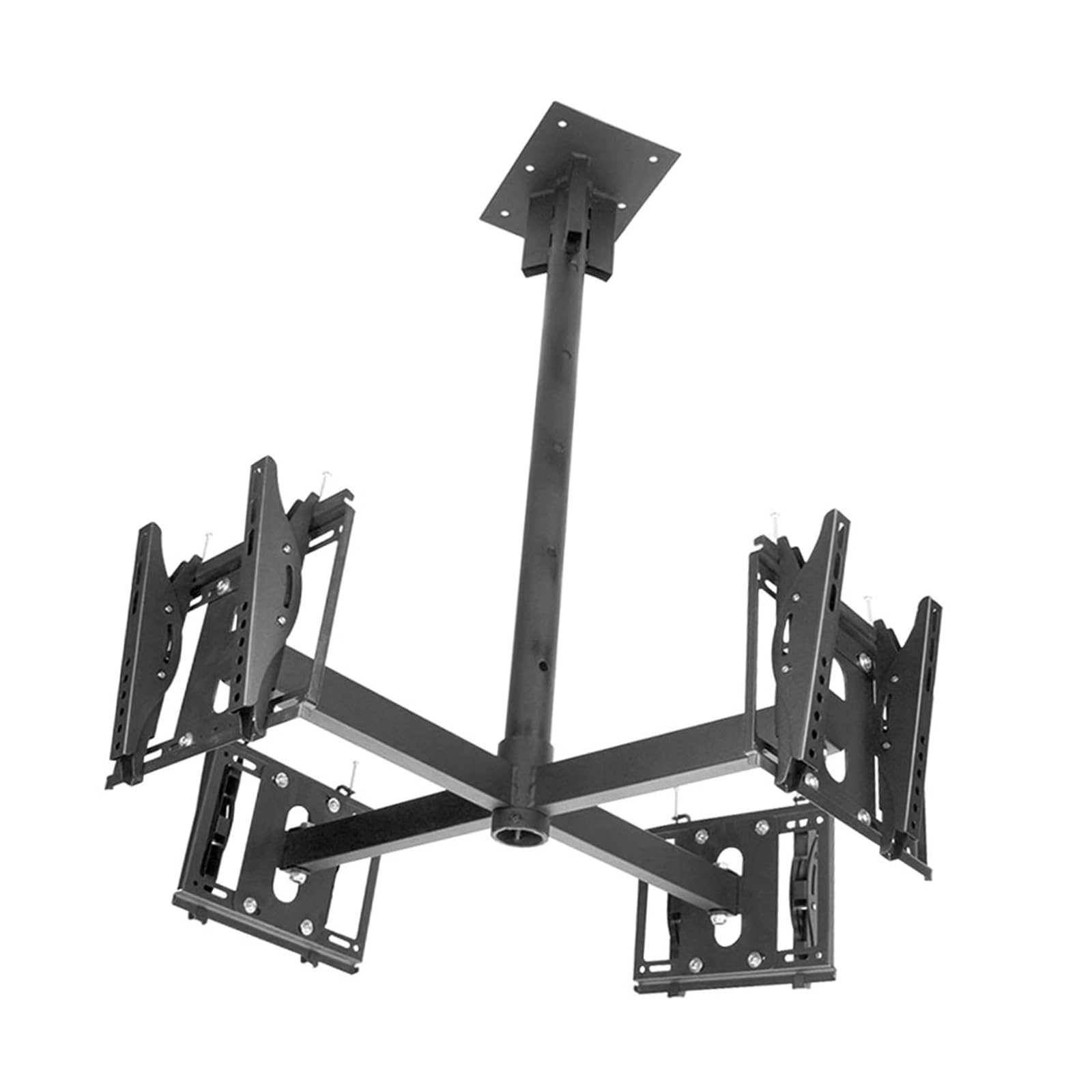 KTZSHT Adjustable Tilt Tv Ceiling Mount - 150kg 32-55 inch