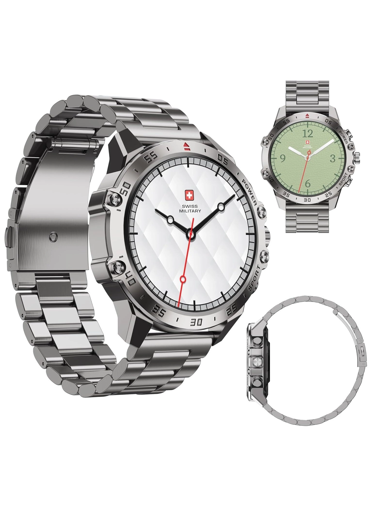 DOM5 - 1.43" Silver Frame