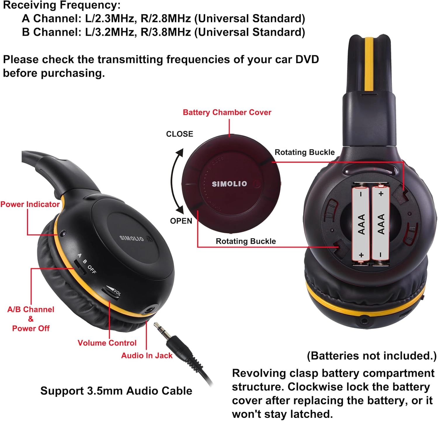 IR Wireless Headphones Pack