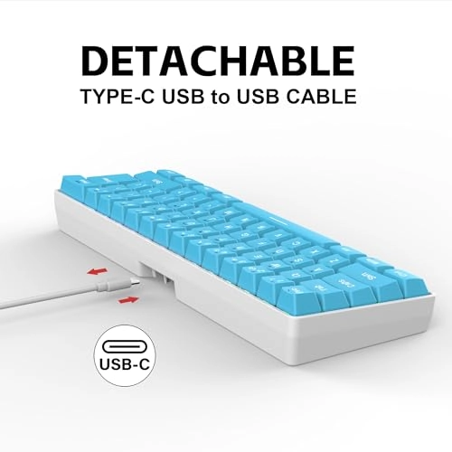 60% Wired Gaming Keyboard - USB-A