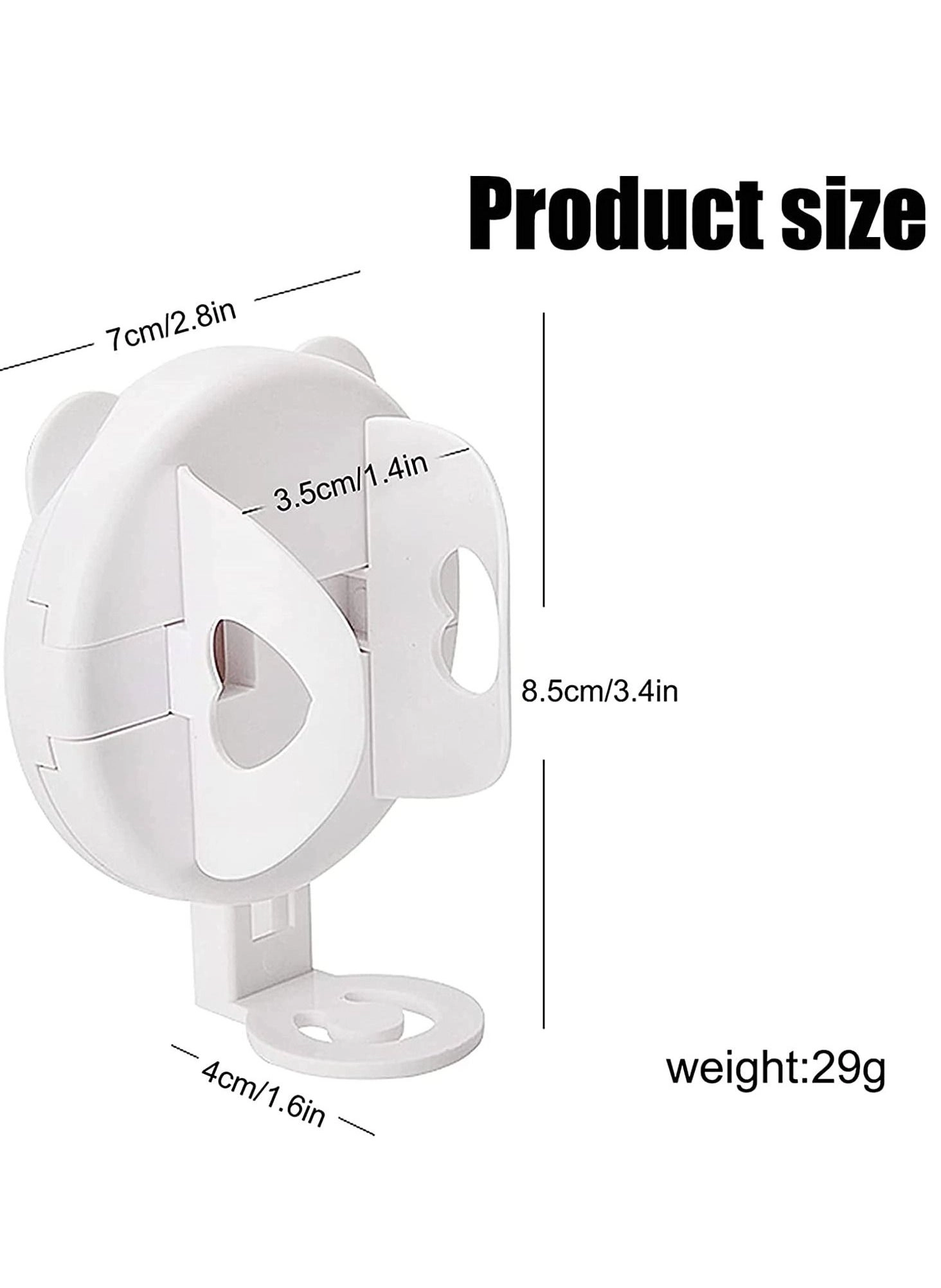 Wall Mount Toothbrush Holder