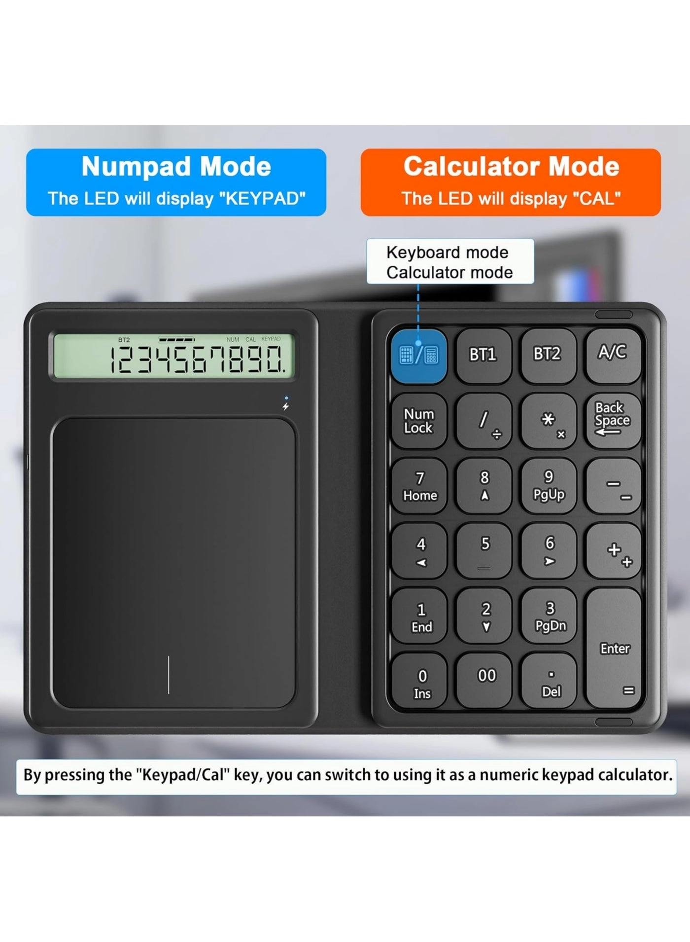 Rock Keyboard - Bluetooth Foldable 23-key