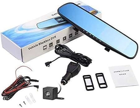 4.3" Hd 1080p Rearview Mirror Dash Cam