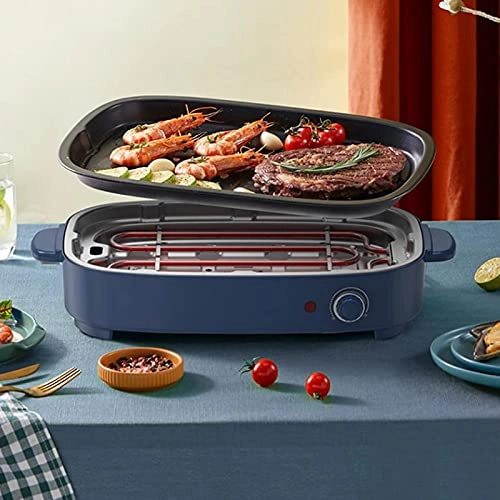 2-tier electric grill pan - 1200 W 5-7 peoples