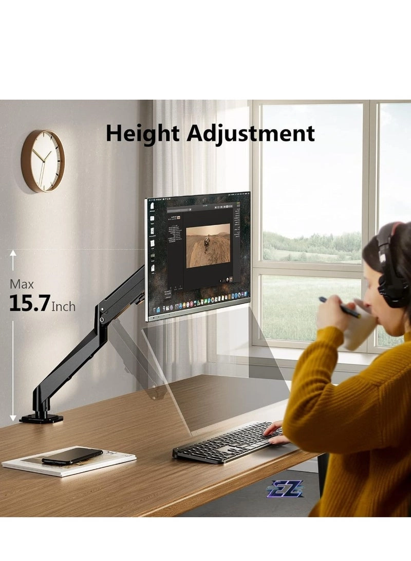 Single Monitor Arm - Single 13-32 Inch VESA 75x75/100x100mm