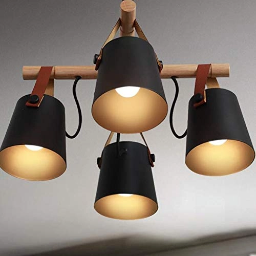 Creative Japanese Log Belt Chandelier - 30cm