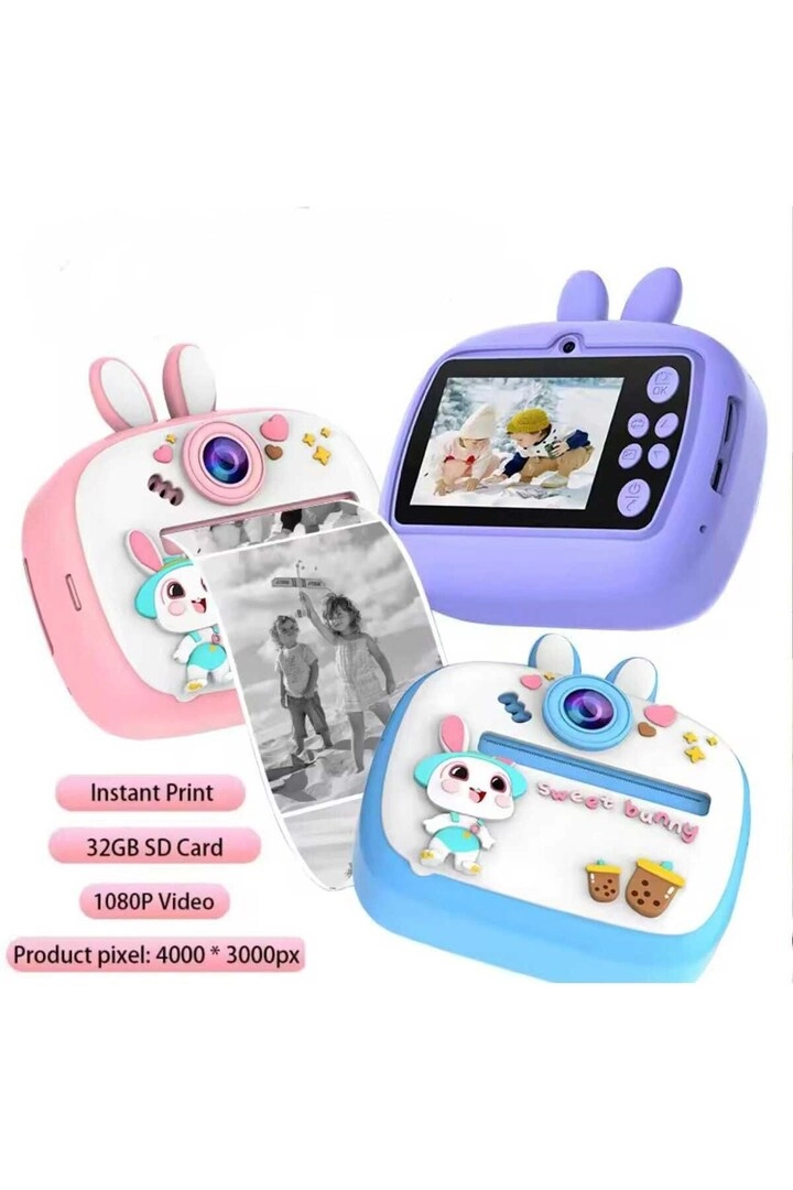 Kids Instant Print Camera