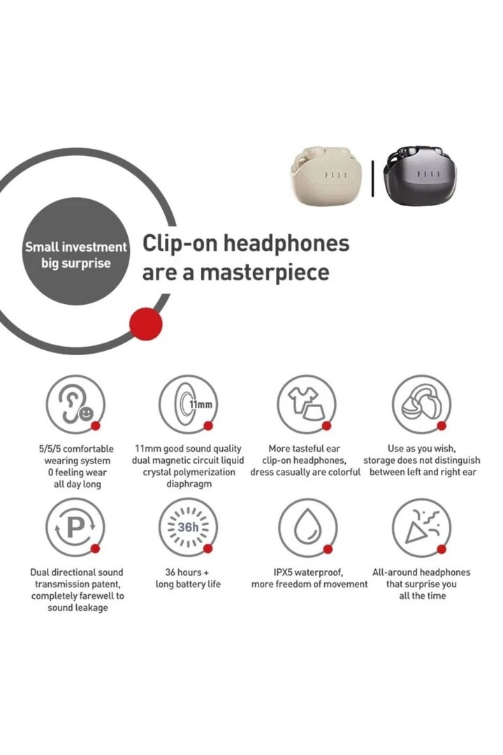 Earcuffs Pro Wireless Earbud