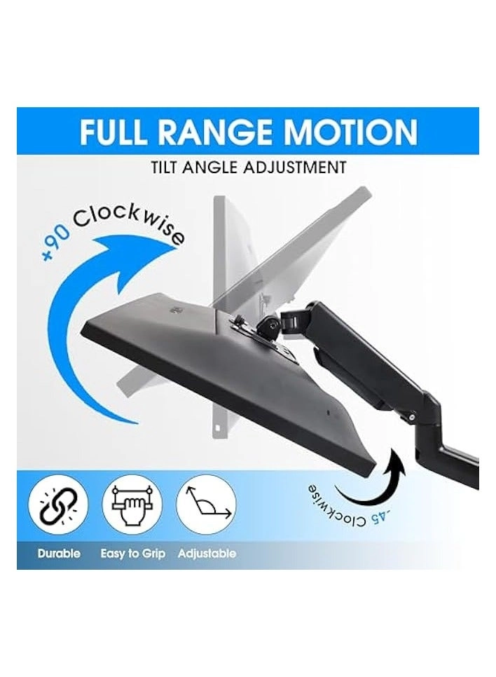 Monitor Mount Arm - Single 20 to 32 inches 75x75mm and 100x100mm