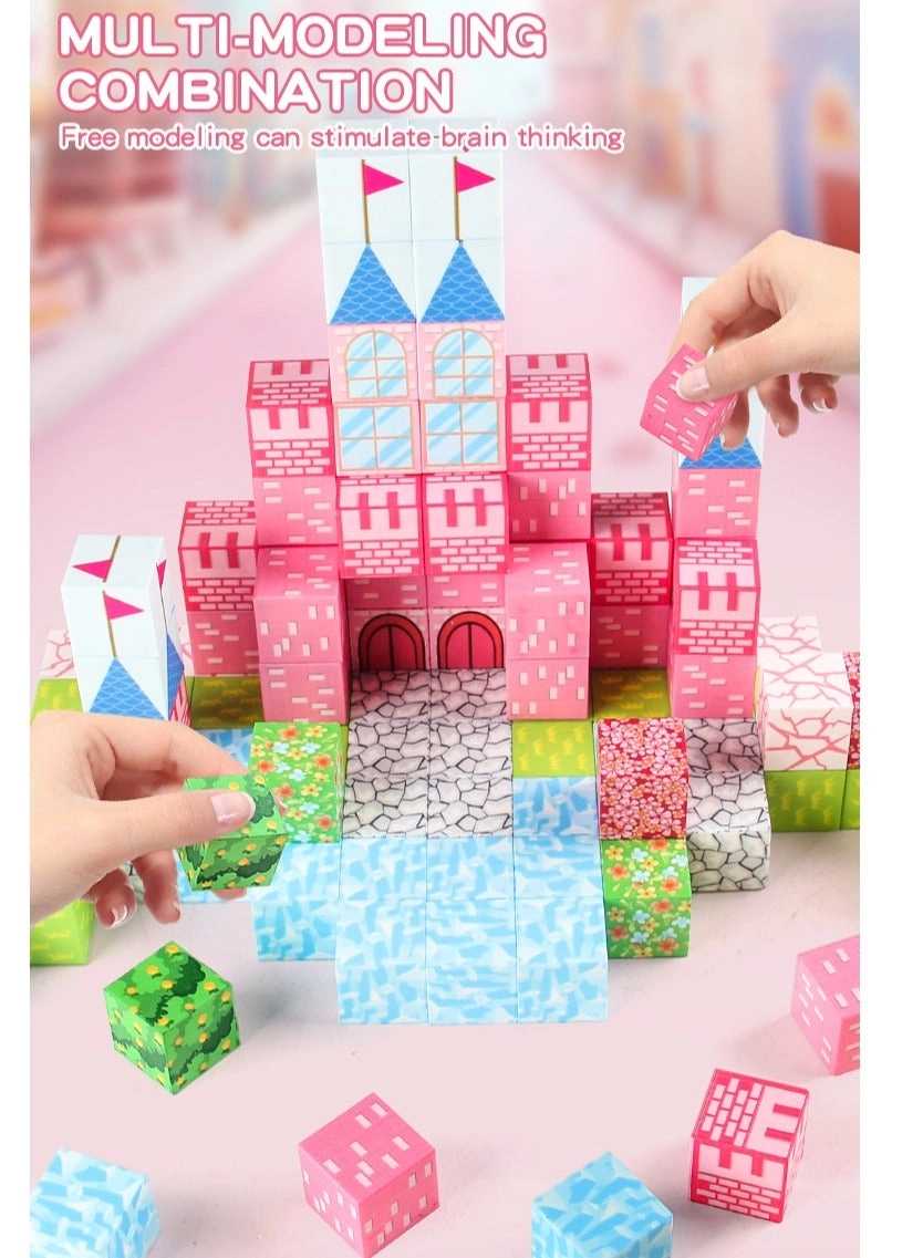 Magnetic Blocks - Princess Castle 128pcs