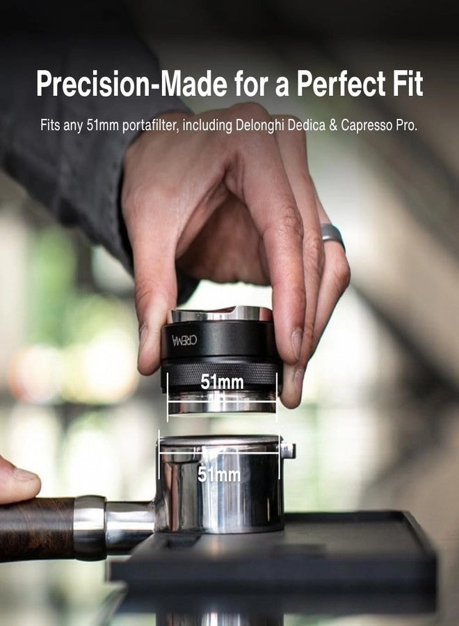 51mm Hand Tamper & Coffee Distributor