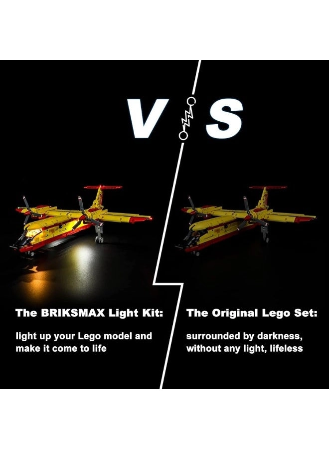 Led Lighting Kit - Firefighter Aircraft Compatible with 42152