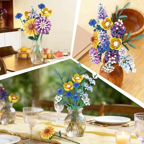 Flower Bouquet - Wildflower Building Set
