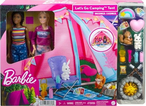 Camping Dolls - Malibu Brooklyn 10+ Accessories Ages 3+