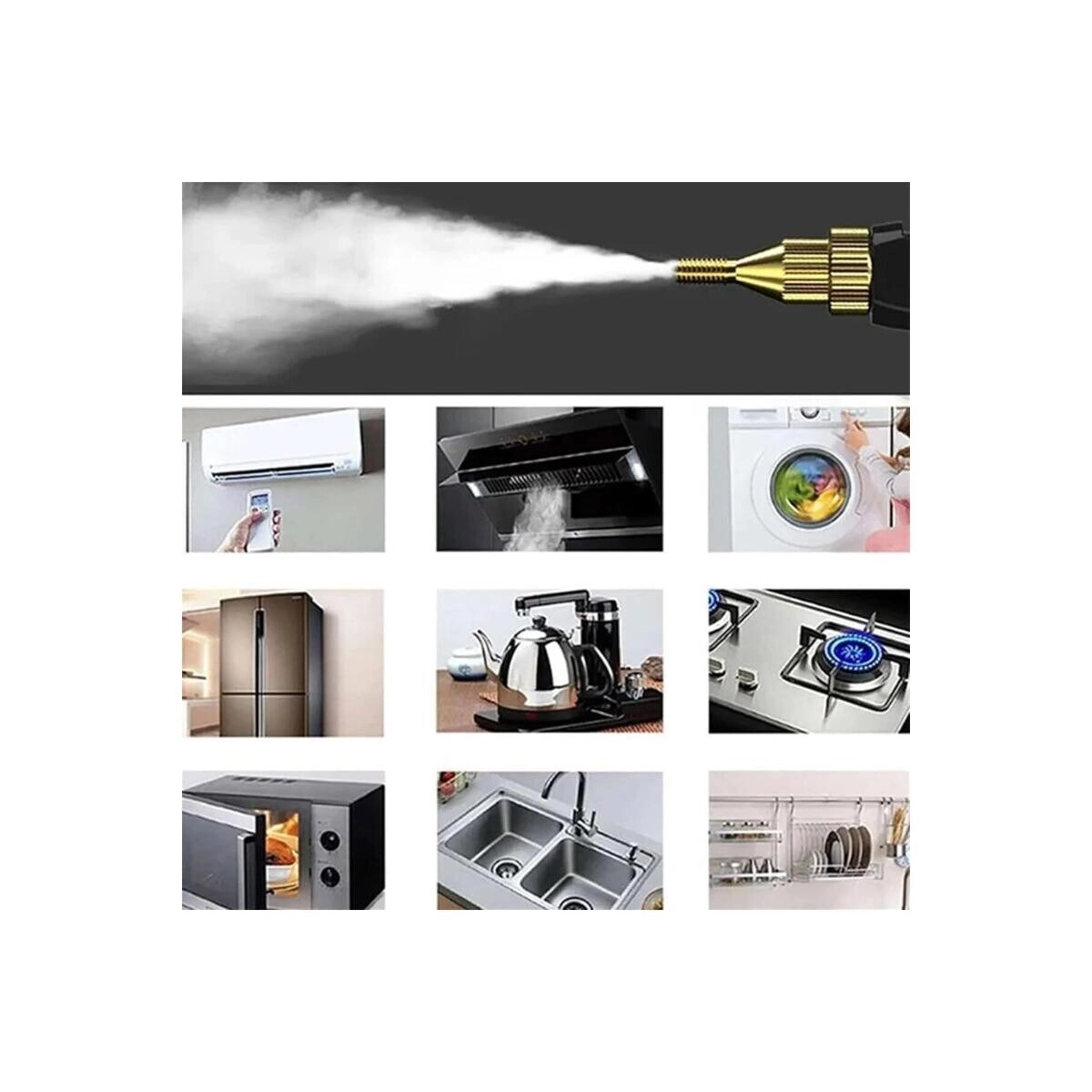 Steam Cleaner - 3BAR 1.2 Liters