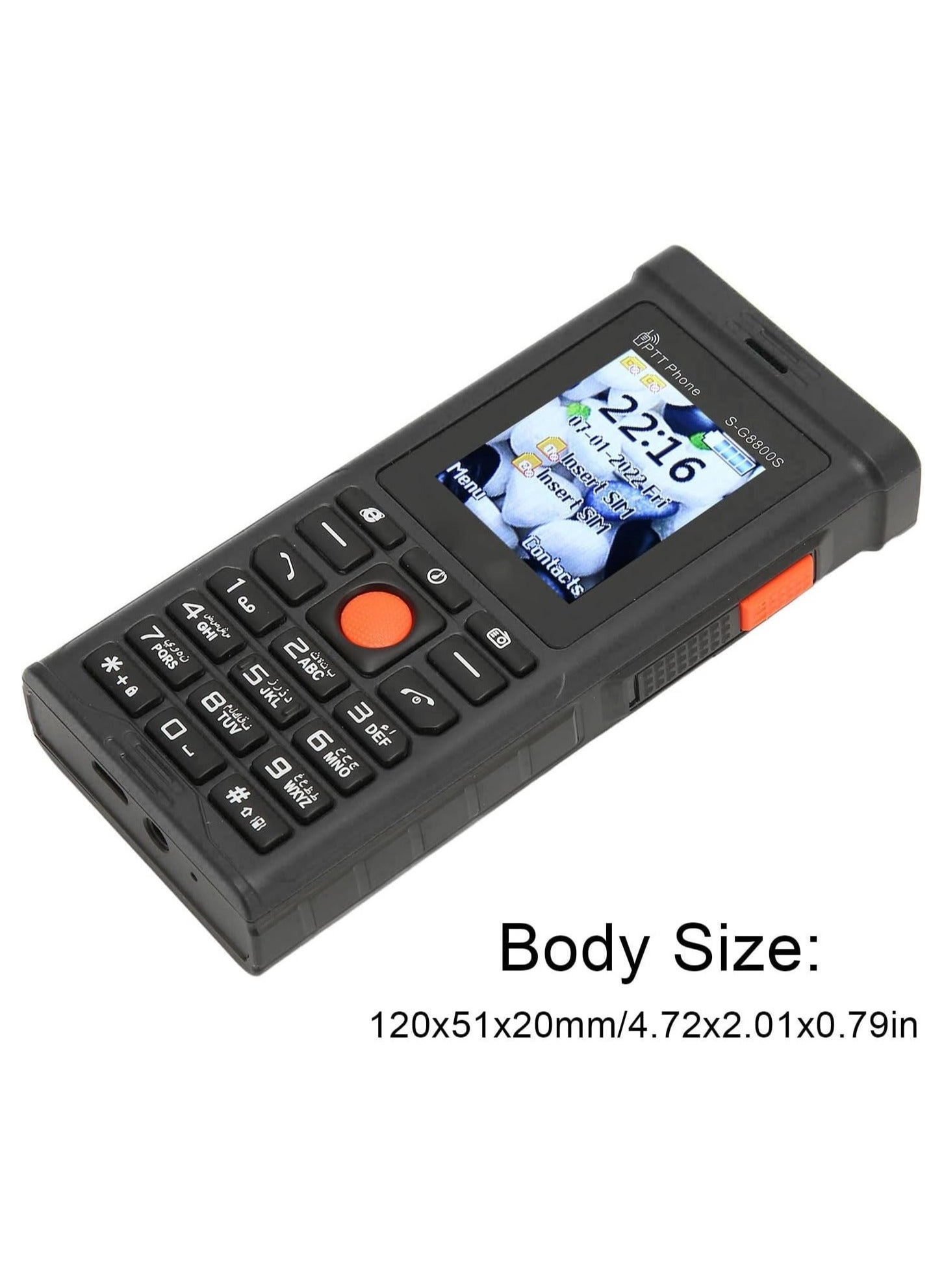 Mobile Phone - 20,000 mAh Dual SIM LED Light