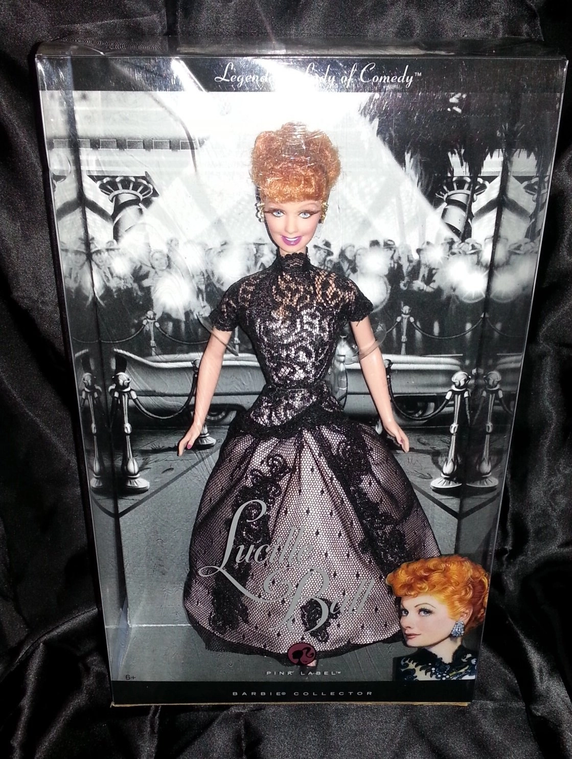 Mattel Lucille Ball Doll - 2008 Black Dress Ages 15+