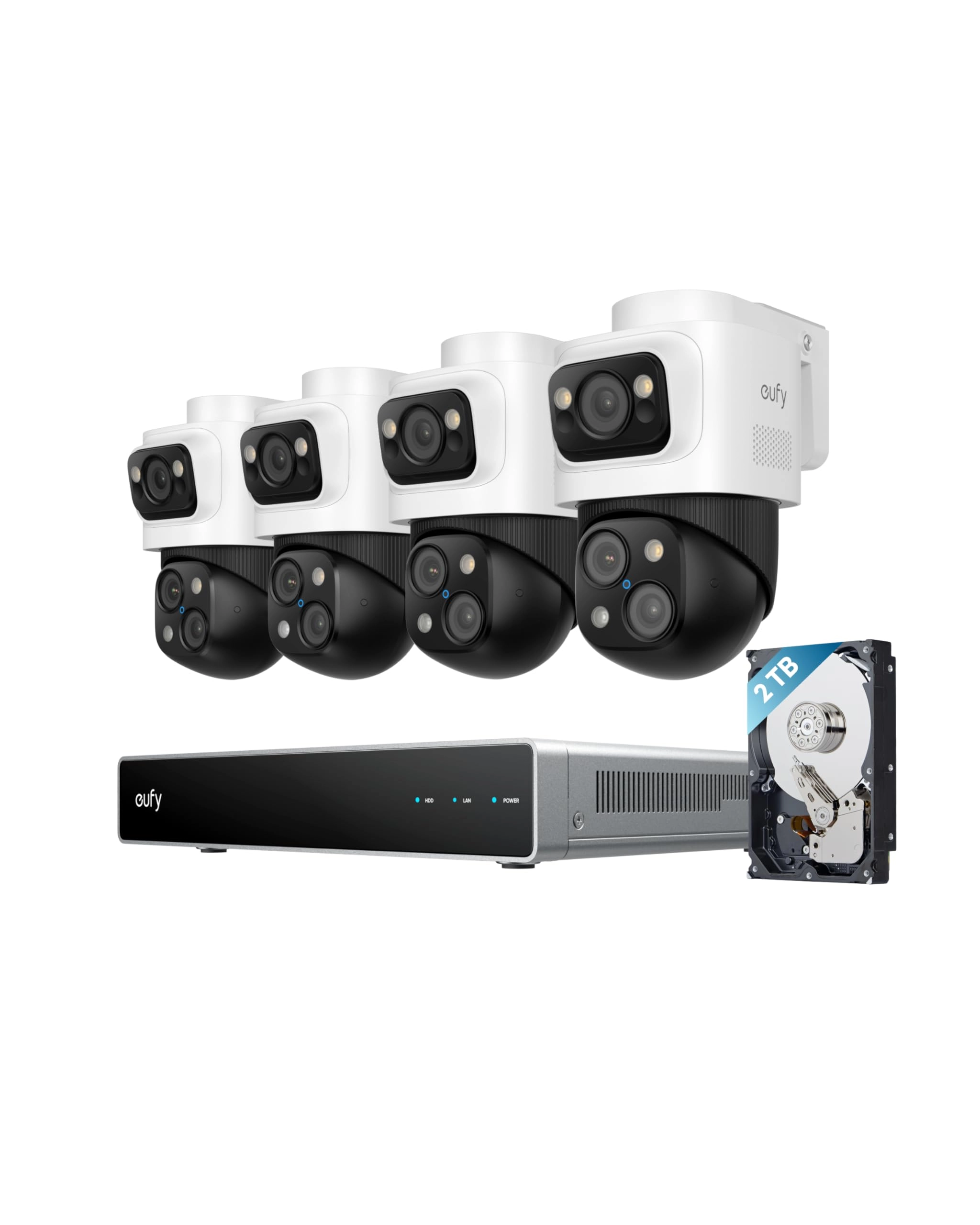 Eufy S4 Max - 8 channels