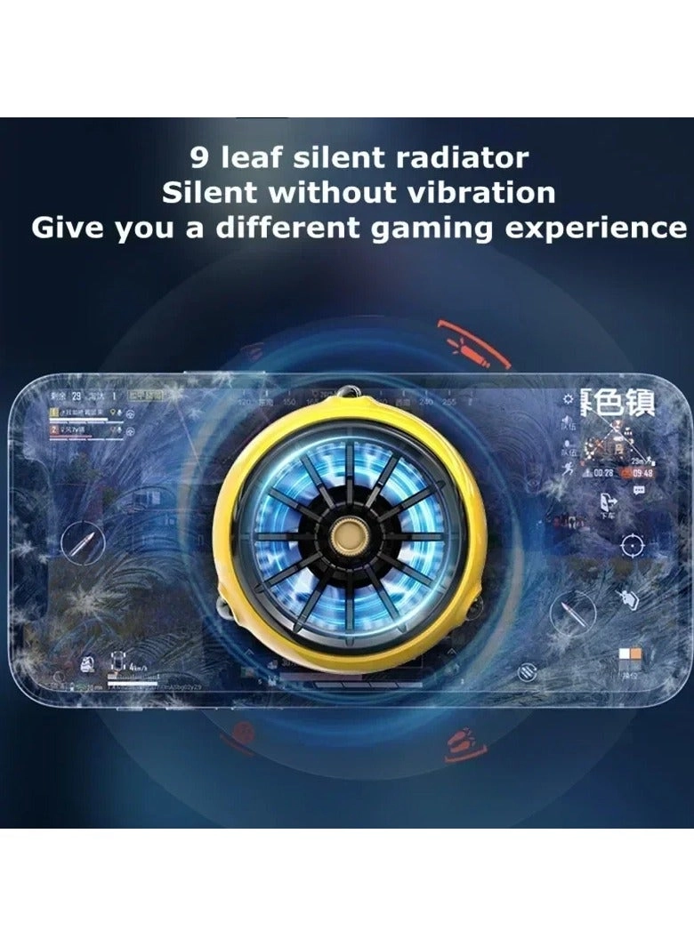 CX04 - Magnetic Clip-On RGB USB Phone Cooler