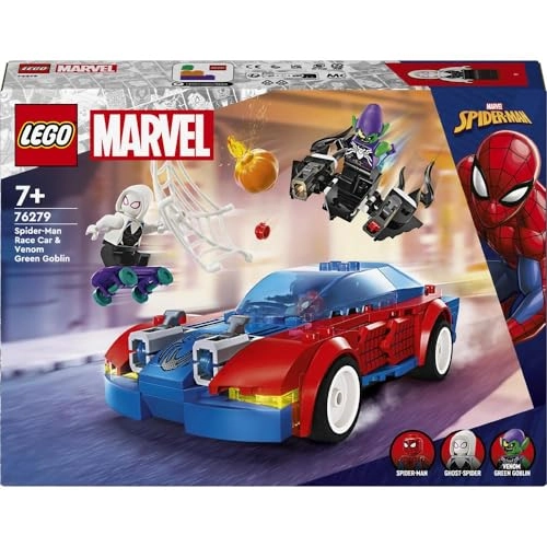 Marvel Spider-Man Race Car & Venom Green Goblin (76279) - Super Heroes
