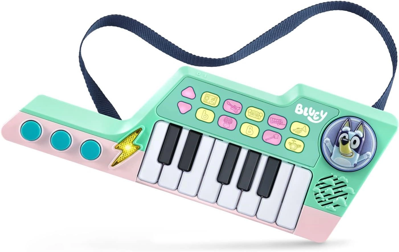 Bluey's Keytar - 10 built-in melodies Suitable for 3 to 6 years