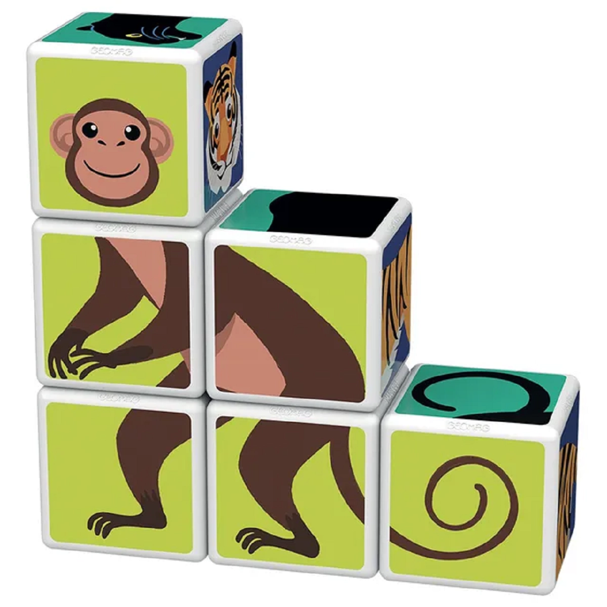 Magicube Jungle Animals - 12 months & above 9Pcs