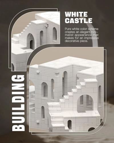 Architectural Transformable Castle - 1170pcs