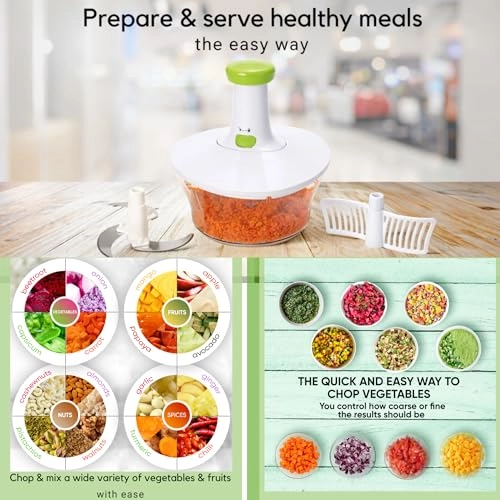 Express Manual Food Chopper - 6.8 Cups