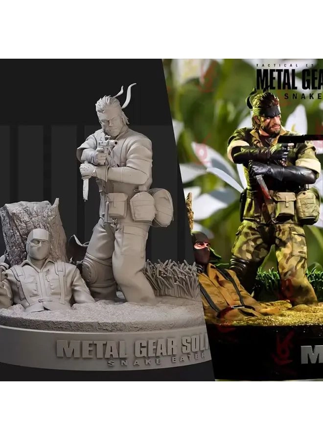 Generic Gray Snake Uncle - Fantasy (7.5 cm)