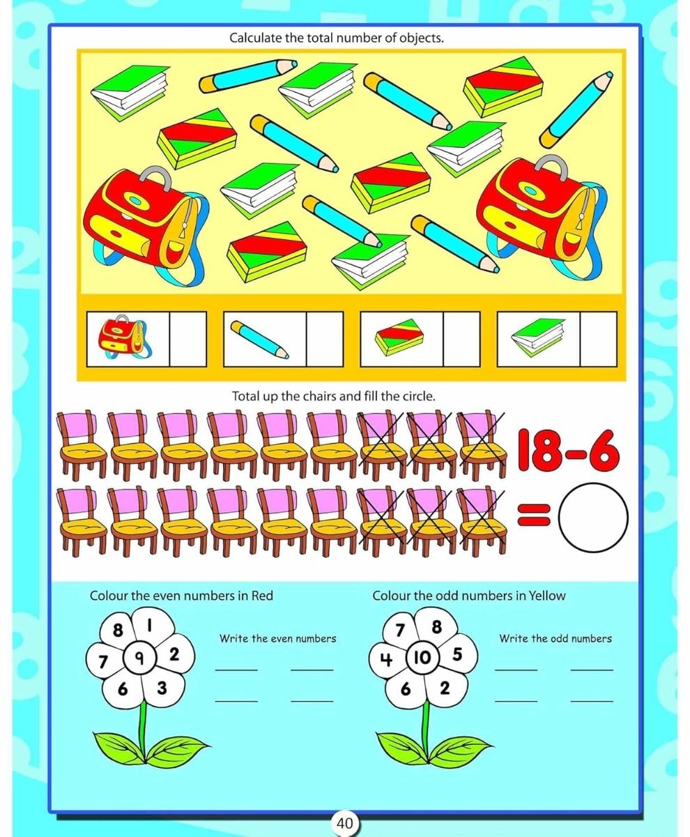 1001 Activities Book - 4-8 Years