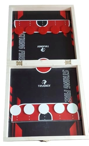 3-in-1 Foldable String Hockey - English 3 years and up