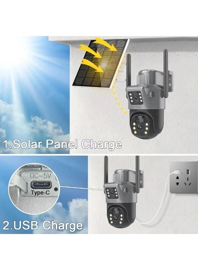 SOLAR WIFI DUAL LENS