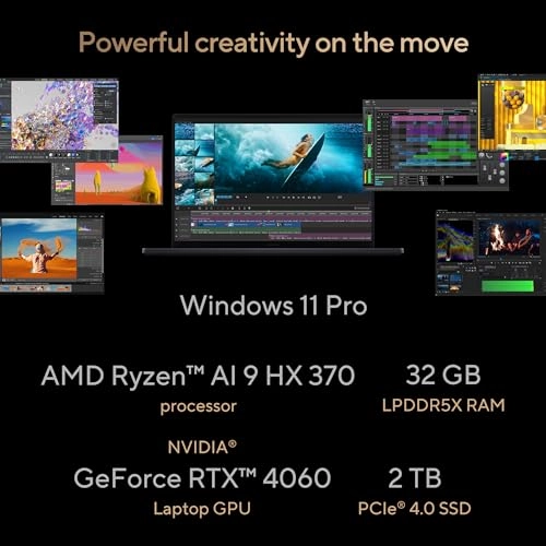 ProArt P16 - 16'' Ryzen AI 9 HX 370 32GB DDR5 2TB SSD