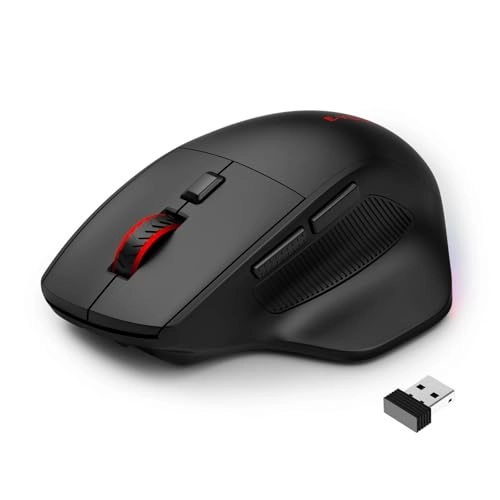 X-54 Ergonomic Gaming Mouse - 2.4Ghz Bluetooth 5.1 USB