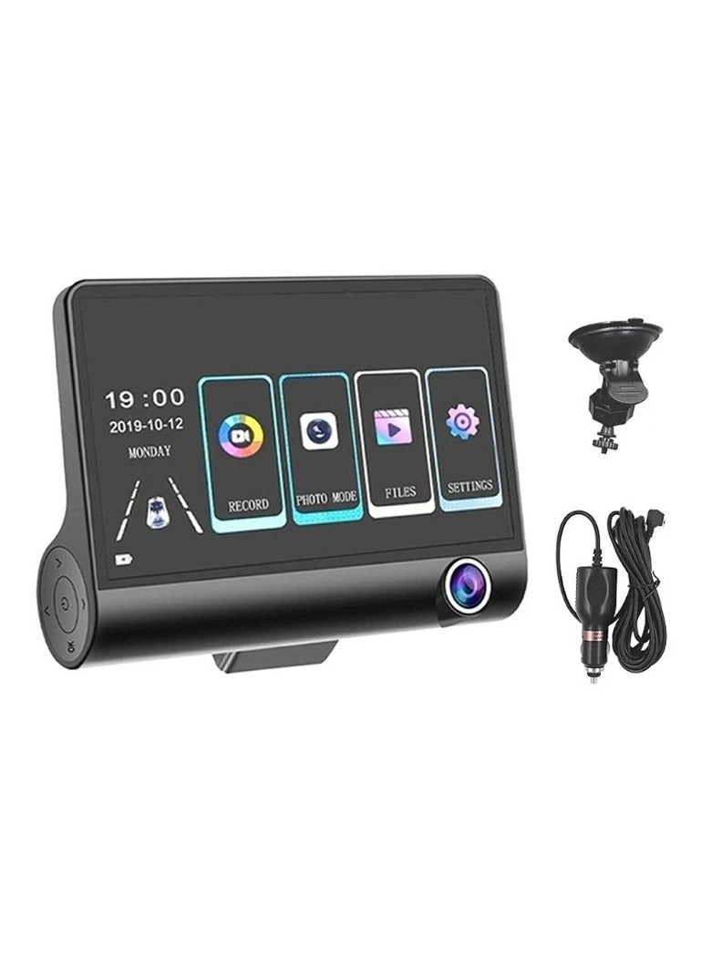 Car DVR 3 Cameras - 1080P