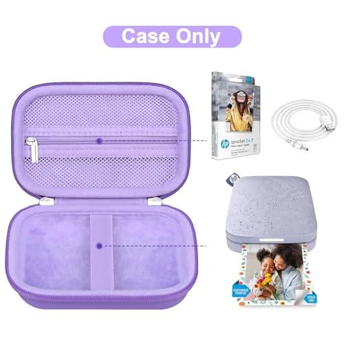 Carrying Case - 5.19 x 3.3 x 1.2 inch.(L * W * H) For HP Sprocket Portable 2x3 Case