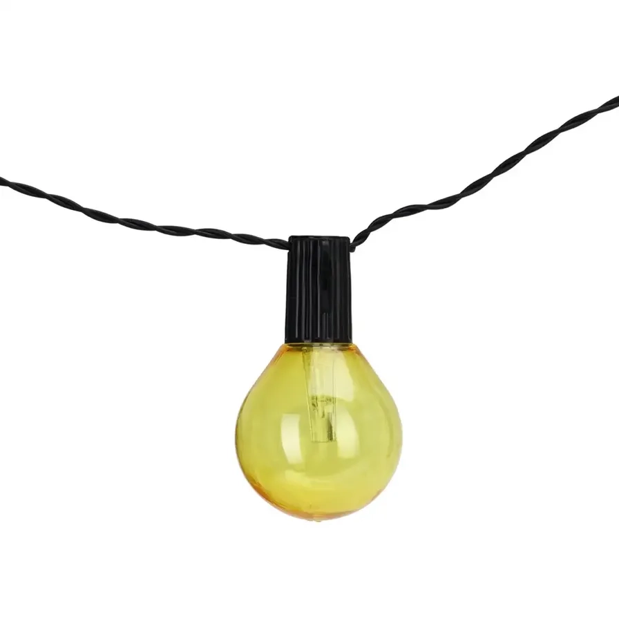 Party LED Lights with Solar Panel - 10 Pc.