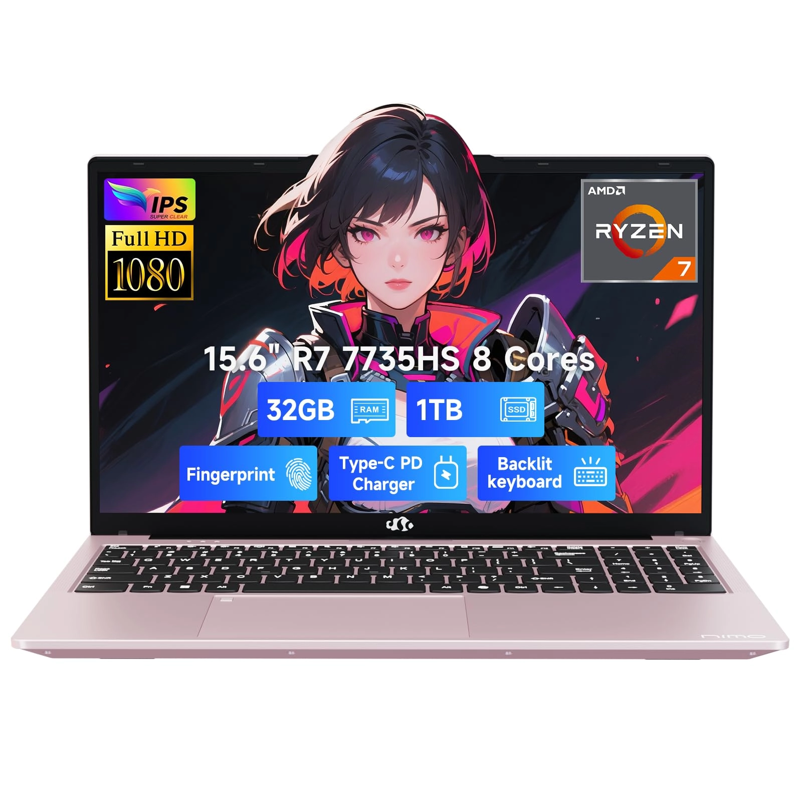 N159 - 15.6'' 1TB 32GB DDR5 Ryzen 7 7735HS