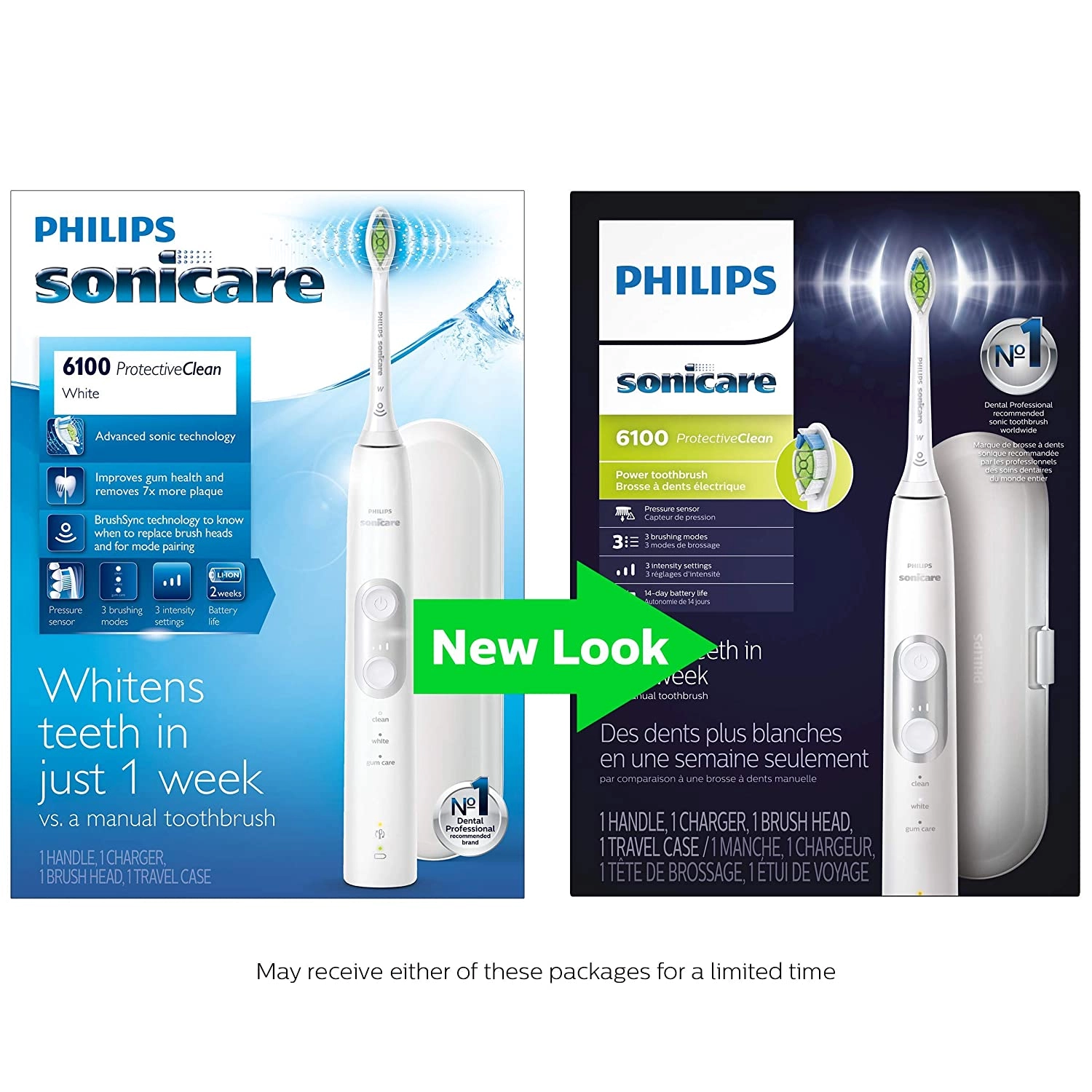 ProtectiveClean 6100 - Rechargeable White
