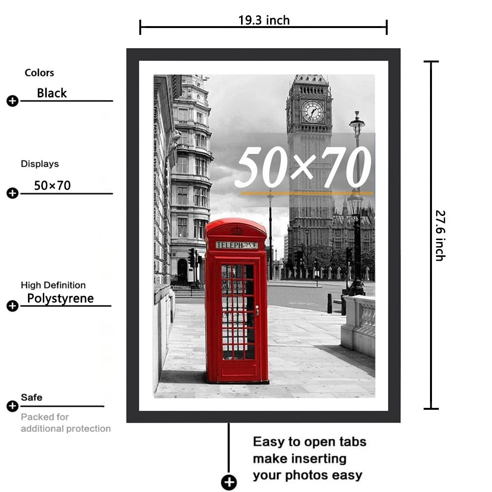 Picture Frame - 50x70cm 1 Pack
