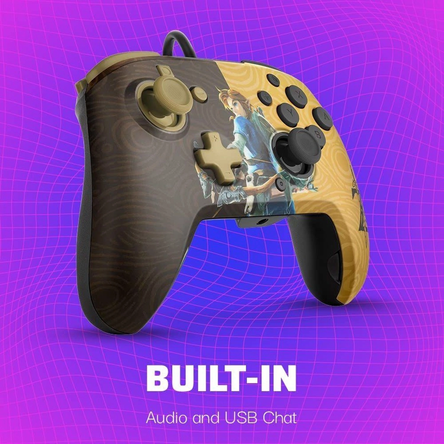 Nintendo Switch Faceoff Zelda Controller Multicolor