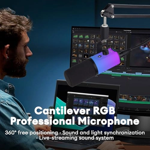 A USB+XLR Microphone