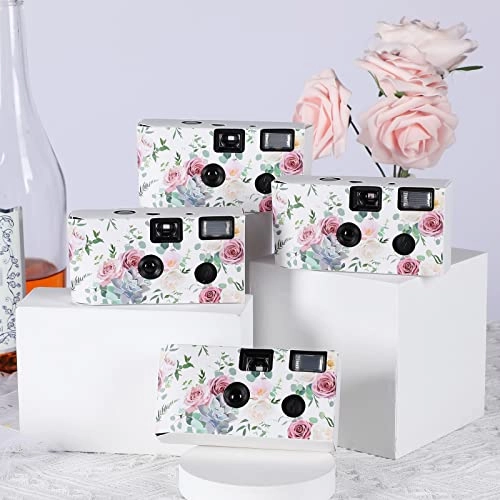 Disposable Camera - 4 Pack 34mm Built In Flash