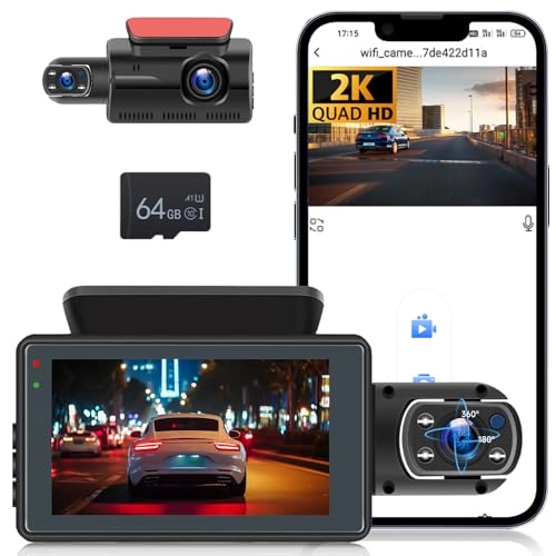 1440P Dual Dash Cam