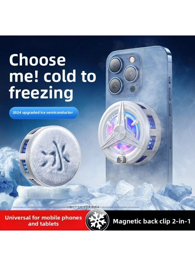 QY02 PRO - Refrigeration Semiconductor Magnetic Suction Back Clip Mobile Phone Radiator