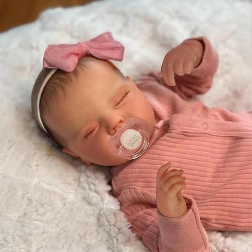 Reborn Baby Doll - 20 Inch Vinyl Weighted Cloth Body Ages 3+