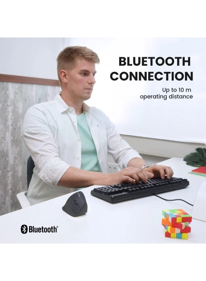 Perimice804 Vertical Mouse - Bluetooth